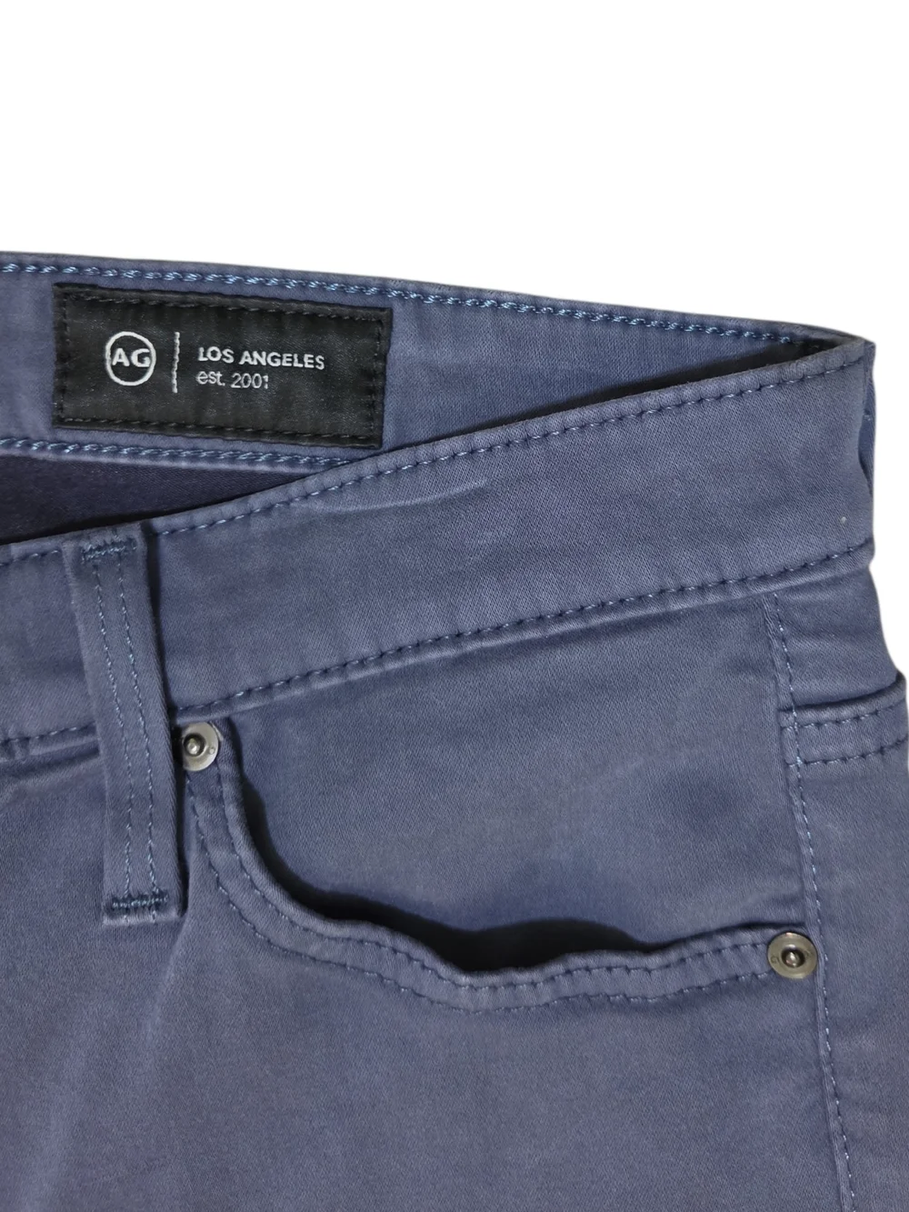 AG Adriano Goldschmied Slim PRIMA Jeans in Dusty Blue